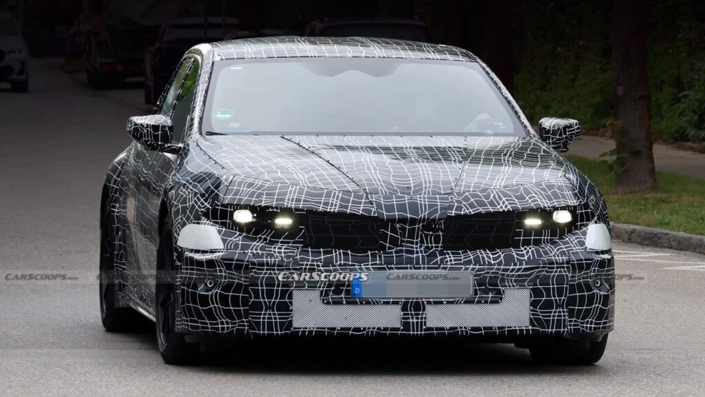 BMW M3 EV Shows Off Its Fat Production Fenders