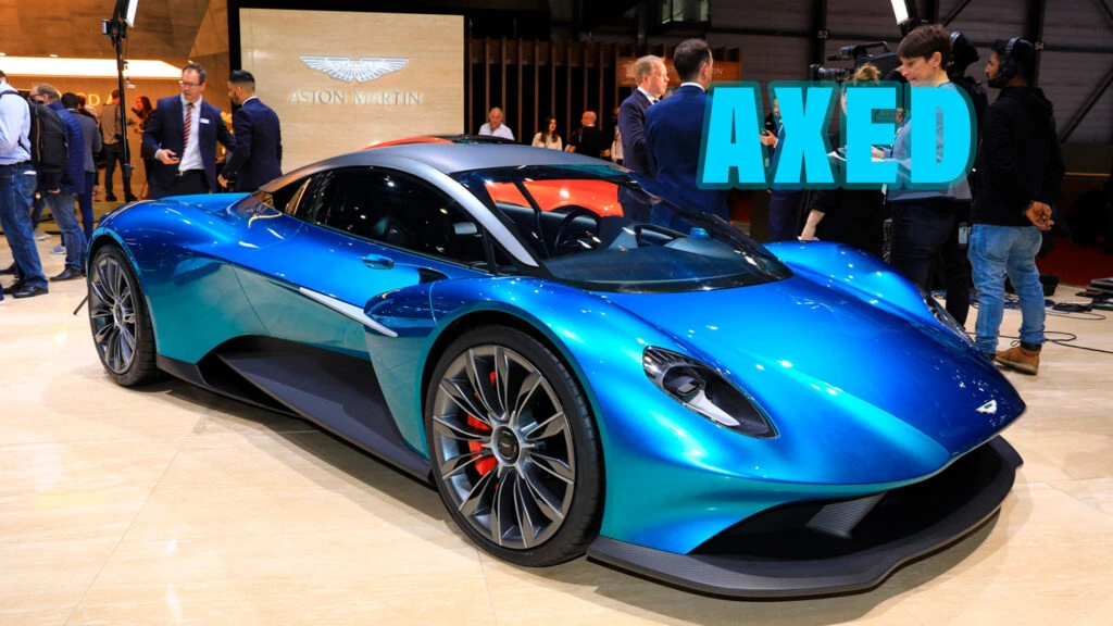 Aston Martin Cancels Plans For Mid-Engined Vanquish
