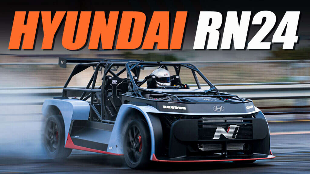 Hyundai’s RN24 Is A Mad Science Experiment in EV Rallying That’s More Cage Than Car