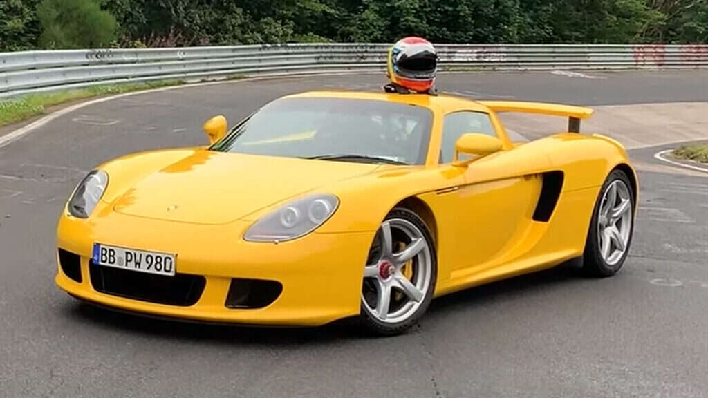 Porsche Carrera GT With New Tires Shaves 16 Seconds Off Its Nurburgring Lap Time