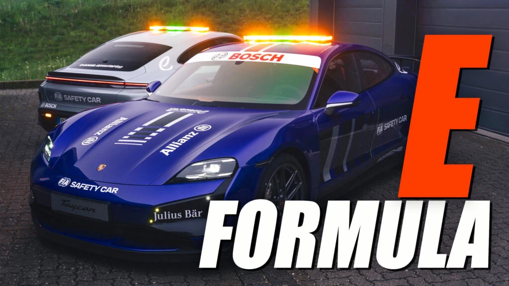 Porsche Taycan Turbo GT Safety Car Has Twice As Much Power As The Formula E Cars It’s Leading