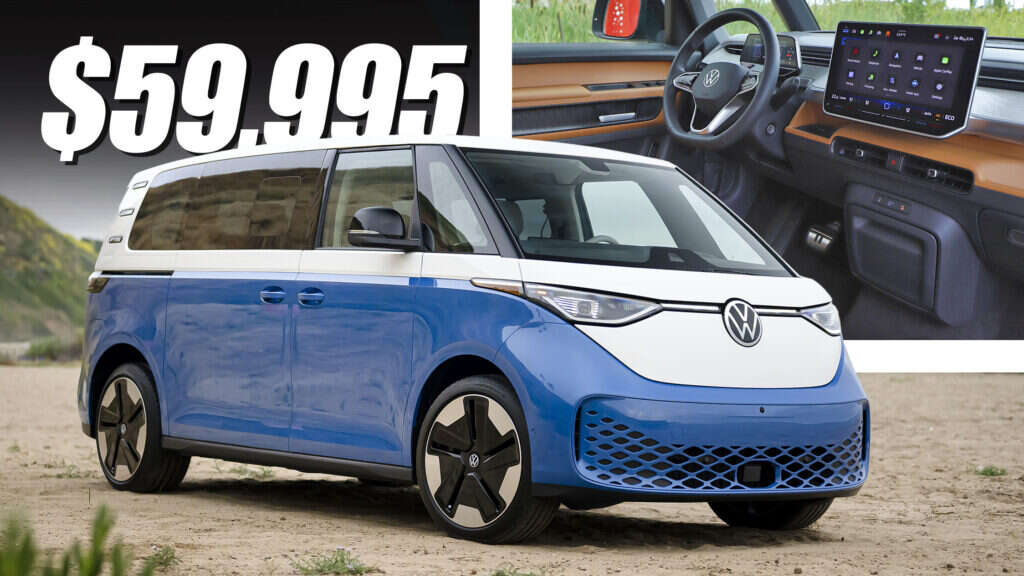 The ID.Buzz Is America’s Priciest VW At $60,000