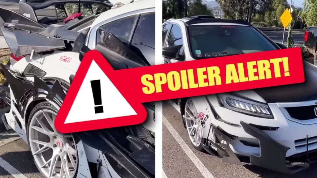 This Honda Accord Said “Yes” To Every Spoiler At AutoZone