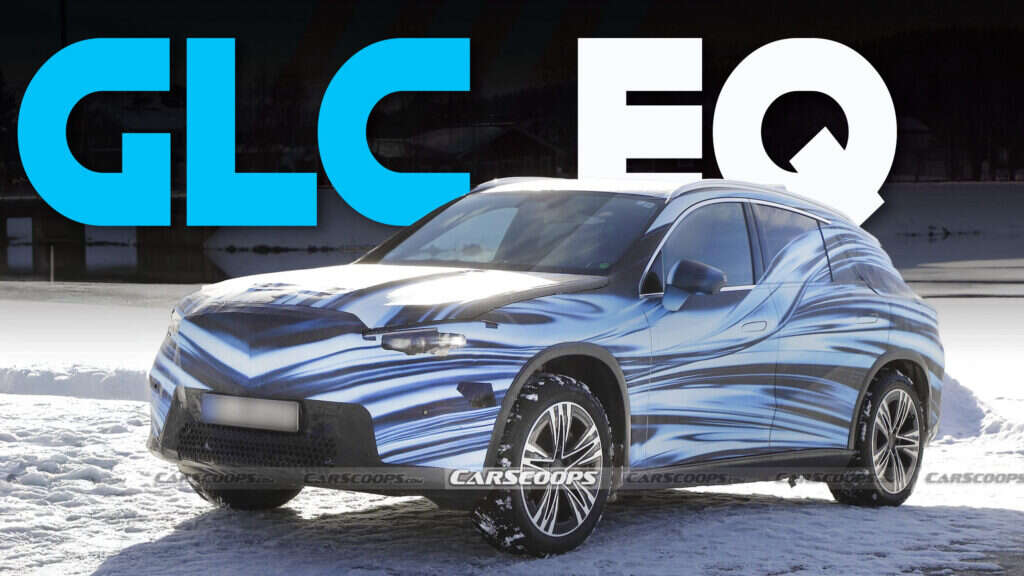 2027 Mercedes GLC EV Strips Away Bulky Disguise, Dons Stylish New Slimline Camo Suit