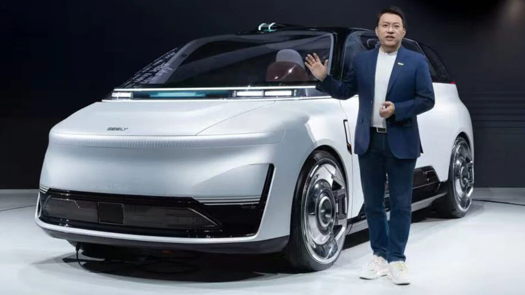 Geely Introduces China’s First Purpose-Built Robotaxi