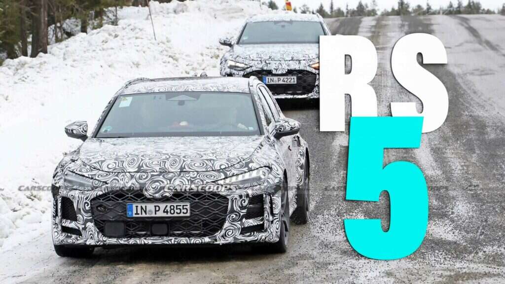 Wide-Arch Audi RS5 Avant Calls Out The Skinny BMW M3 And Mercedes C63 AMG