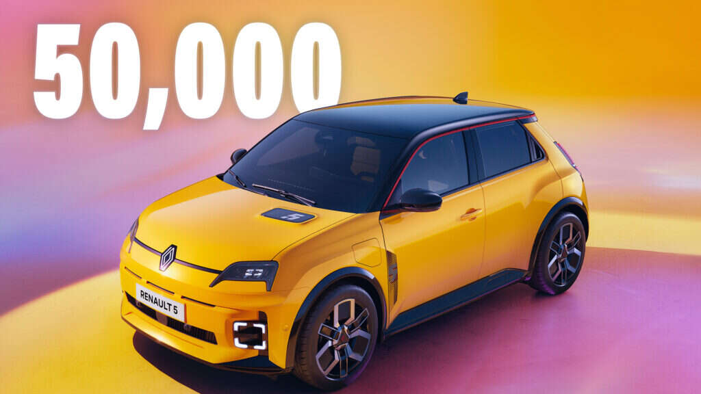 50,000 People Are Already On The Renault 5 E-Tech Waiting List