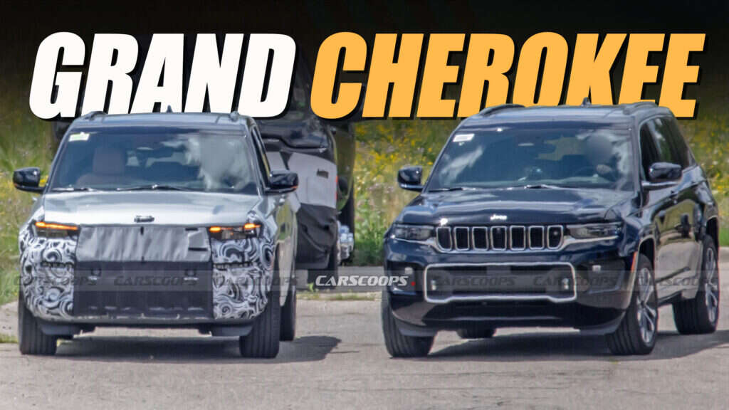 Jeep Grand Cherokee Facelift Spotted Hiding Mild Styling Tweaks And Updated Interior