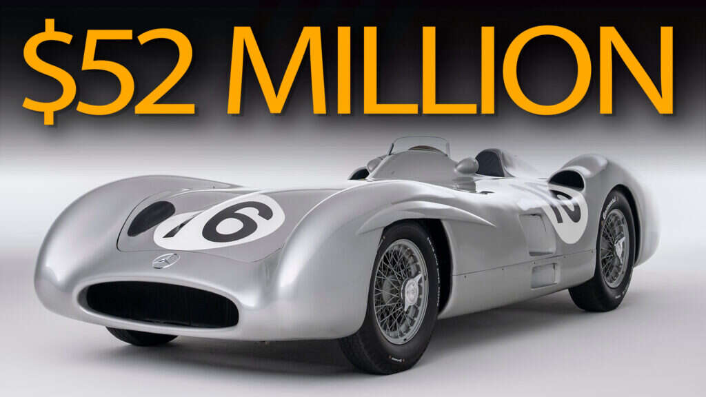 A Legendary 1954 Mercedes-Benz Could Shatter F1 Records, Selling For Over $52M