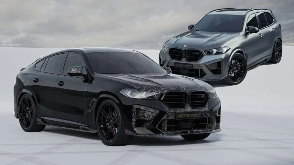 BMW X5 M and X6 M Bathed In Carbon By Manhart