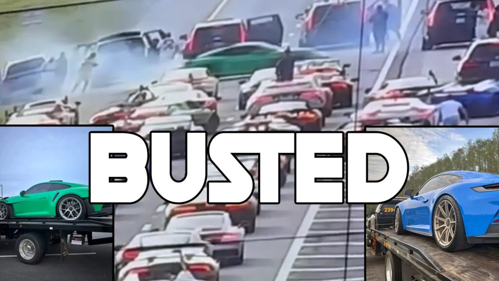 Police Bust Over 25 Supercars In Florida Highway Takeover