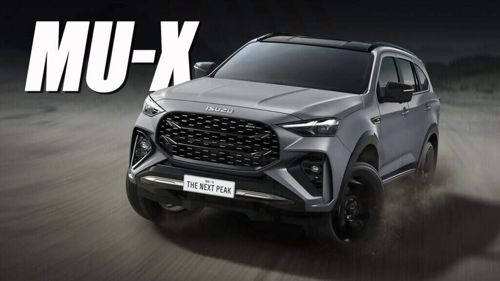 2025 Isuzu MU-X Breaks Cover With Larger Grille And Fresh LEDs