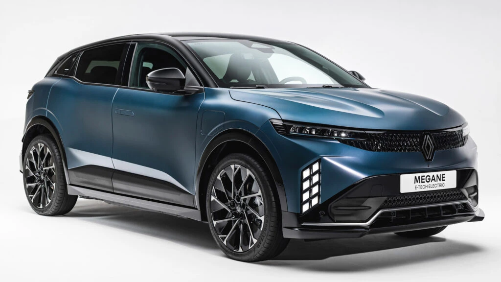 Renault Gave The Updated Megane EV A Meaner Face And A Slower 0-62
