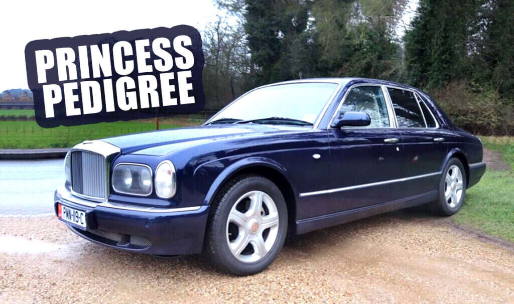 Drive Like Royalty In This Bentley Arnage R Once Owned By Princess Anne, King Charles III’s Sister