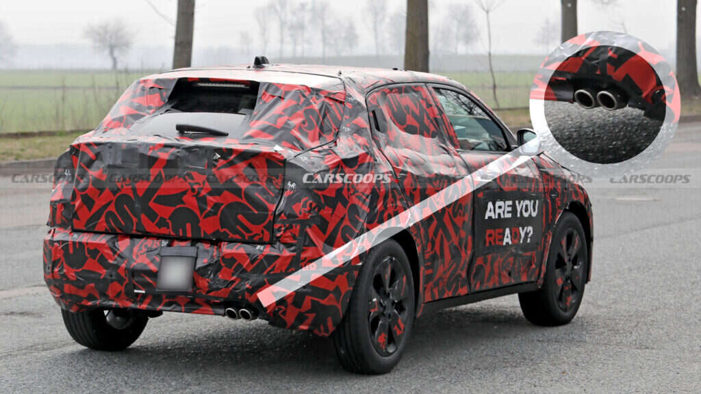 Alfa Romeo Milano Spied With An ICE Surprise And Twin Pipes