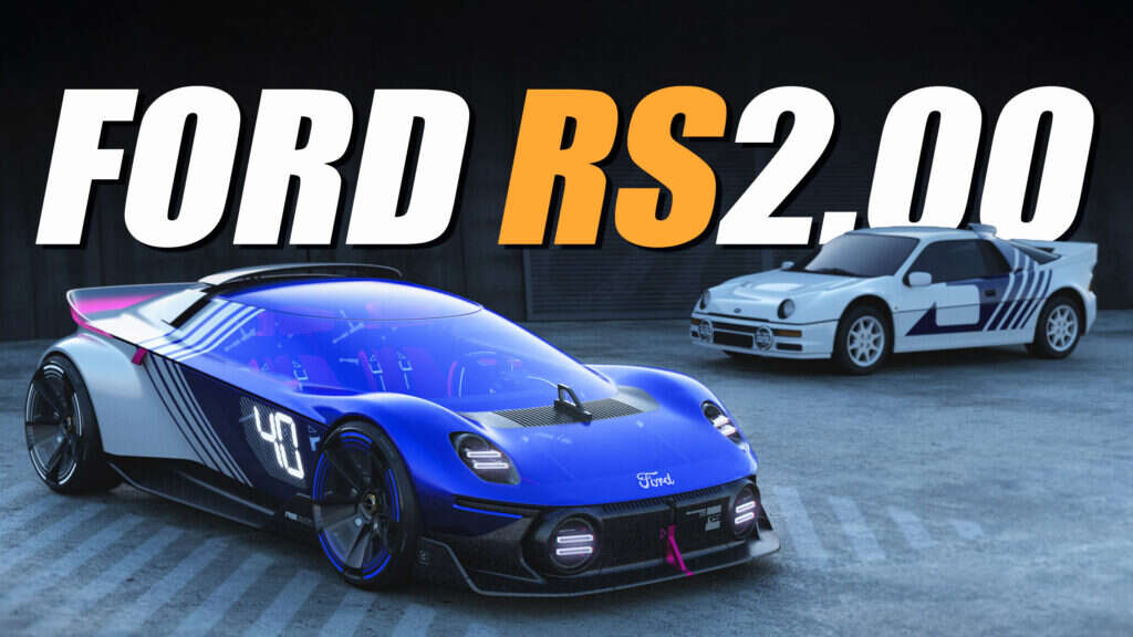 RS2.00 Concept Is An After-Hours Ford Project Celebrating The Iconic Group B RS200