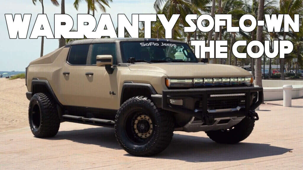 GM Refuses To Honor Warranty On Custom SoFlo Hummer EV