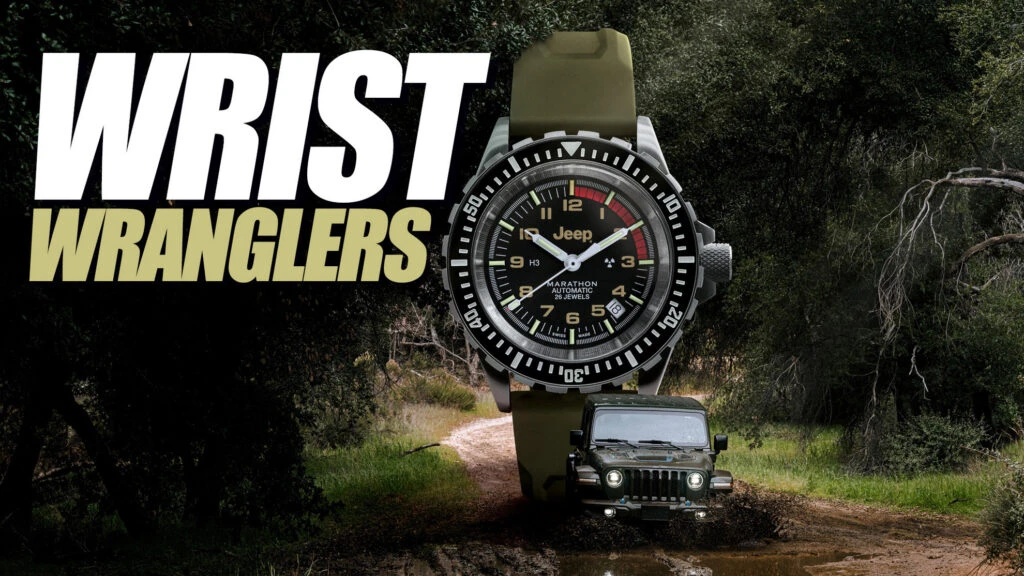 Jeep And Marathon Watches Team Up for Military-Inspired Timepieces