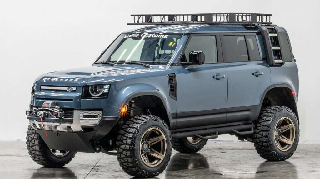 Apocalypse’s Lifted Land Rover Defender Looks Like A Real-Life Tonka Truck