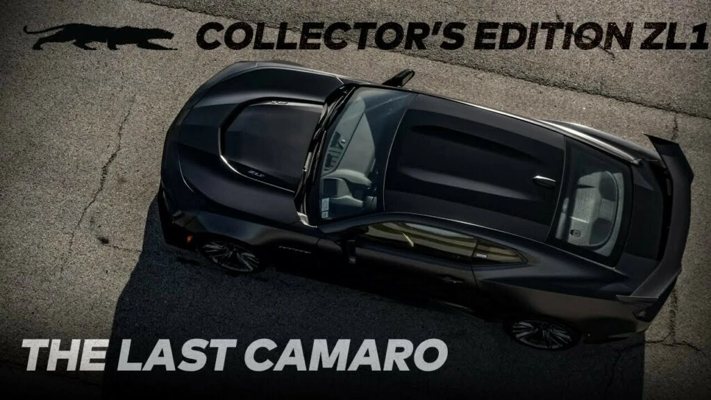 Chevy’s Don’t Get More Menacing Than The Last 2024 Camaro ZL1 Collector’s Edition