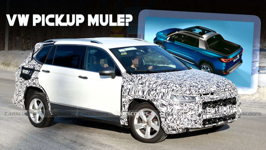 Is This A Mule For VW’s Ford Maverick Pickup Rival?