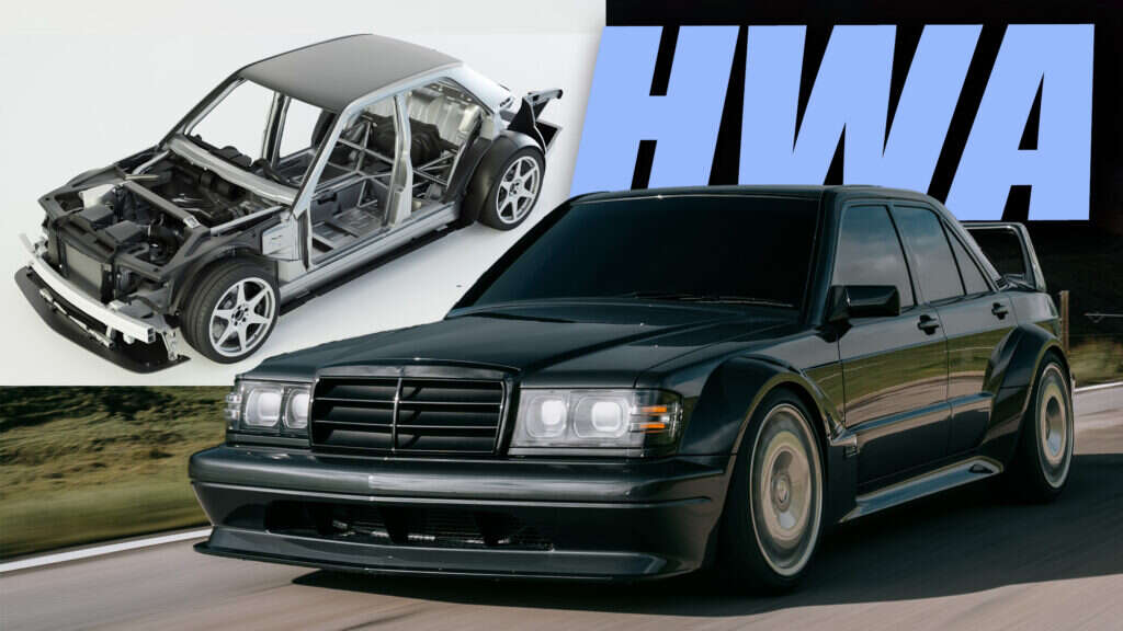 HWA’s Reimagined Mercedes 190E EVO II Looks Just As Good Under The Skin, But Costs $760K