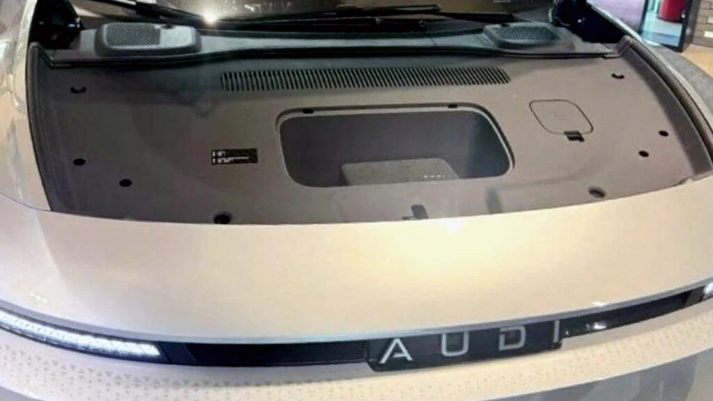 AUDI’s Capitalized Car Has A Laughably Lowercase Frunk