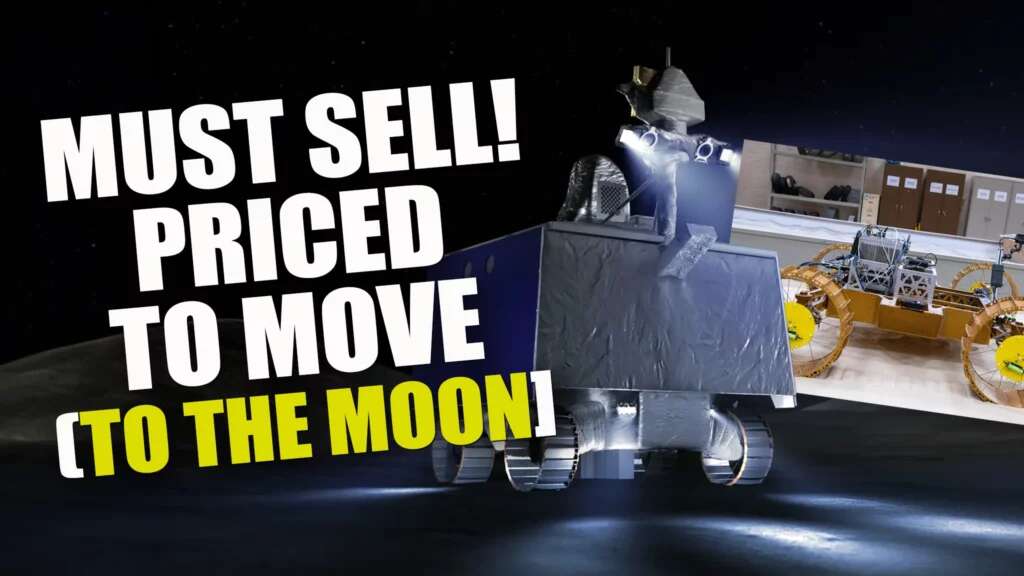 For Sale: NASA Moon Rover, One Owner, Like New