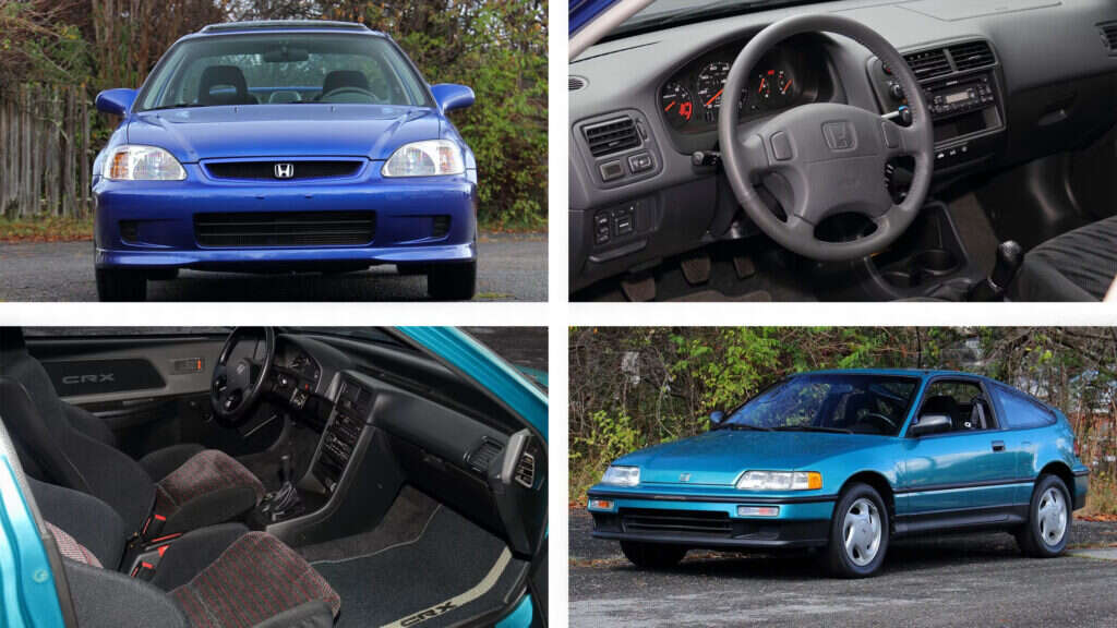 Someone Paid $71,500 For A 1991 Honda CRX Si And $66,000 For A 2000 Civic Si