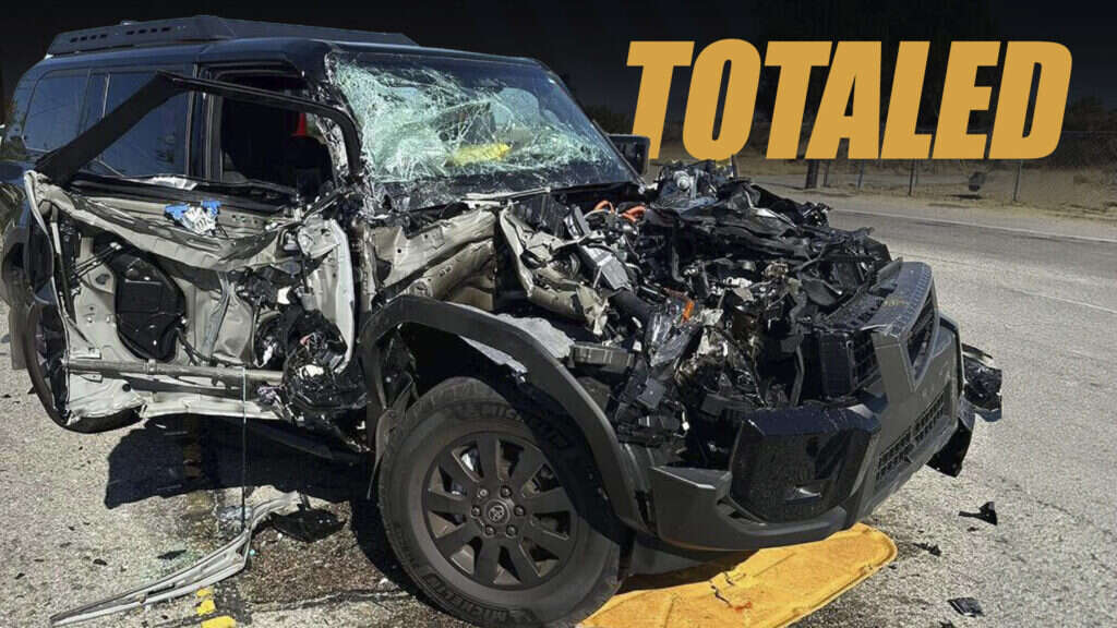 First 2024 Toyota Land Cruiser Involved In Major Crash