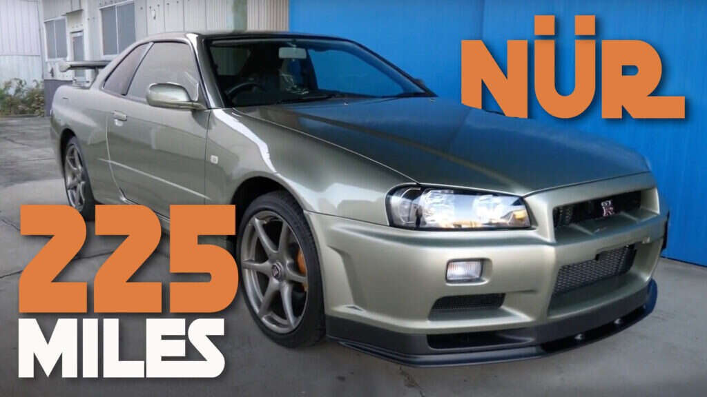 A Brand New 2002 Nisan Skyline GT-R V Spec II Nür Is Up For Sale