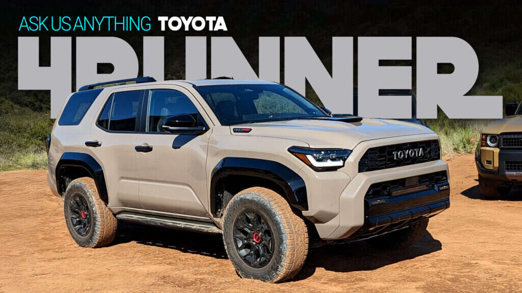 We’re Driving The New 2025 Toyota 4Runner: Got Questions?