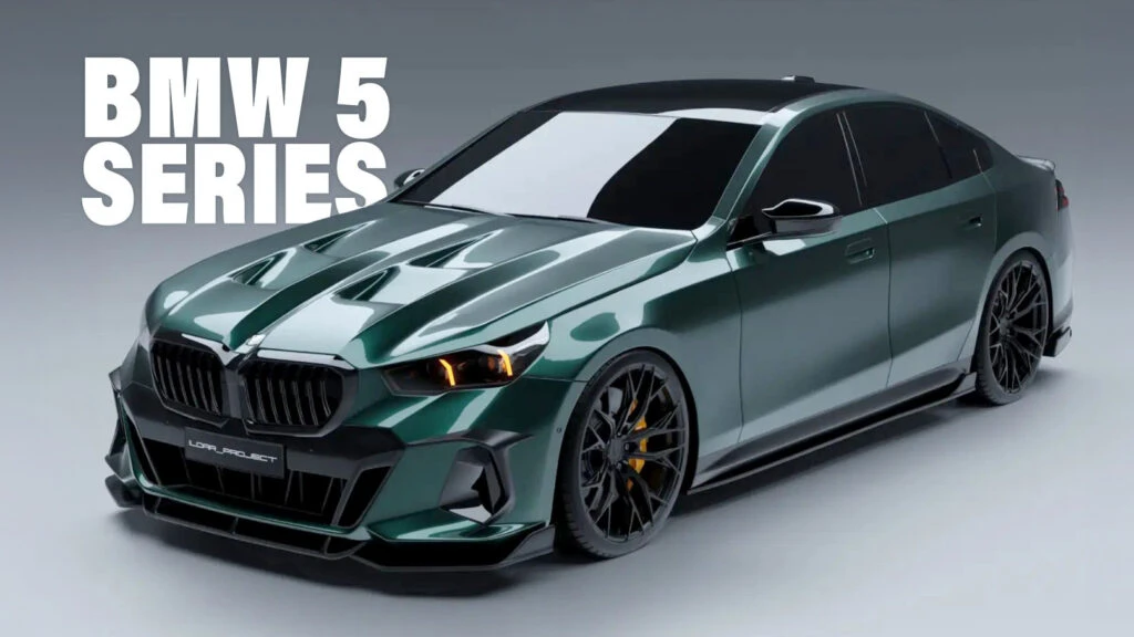Don’t Let Mansory Look At These 2024 BMW 5-Series Tuning Renders