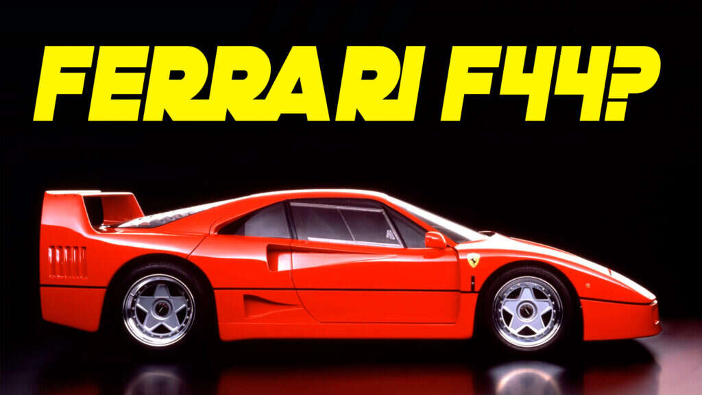 Lewis Hamilton Wants To Design A New Ferrari F40 With A Stick Shift