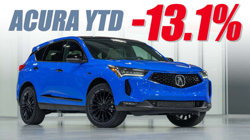 Acura Sales Plunge 21% In June As All Models Except RDX Tank