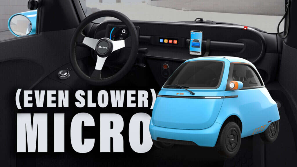 The Microlino Lite Is A 28 MPH EV Bubble For Drivers With No License