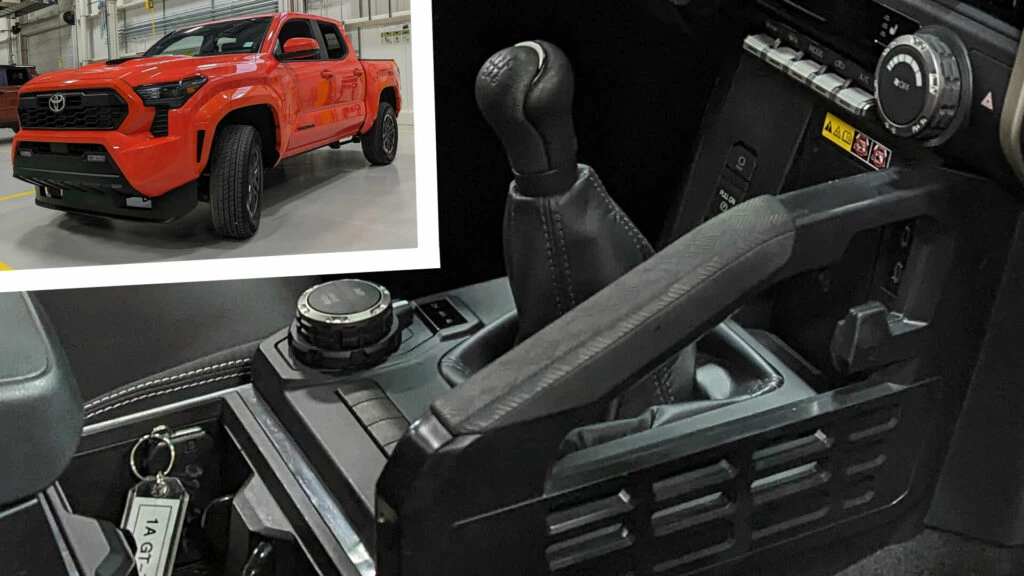 The Six-Speed Manual In The 2024 Toyota Tacoma Is A Love Letter To Enthusiasts