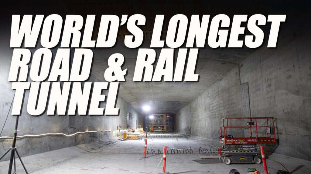 Construction Of World’s Longest Underwater Road And Rail Tunnel Starts