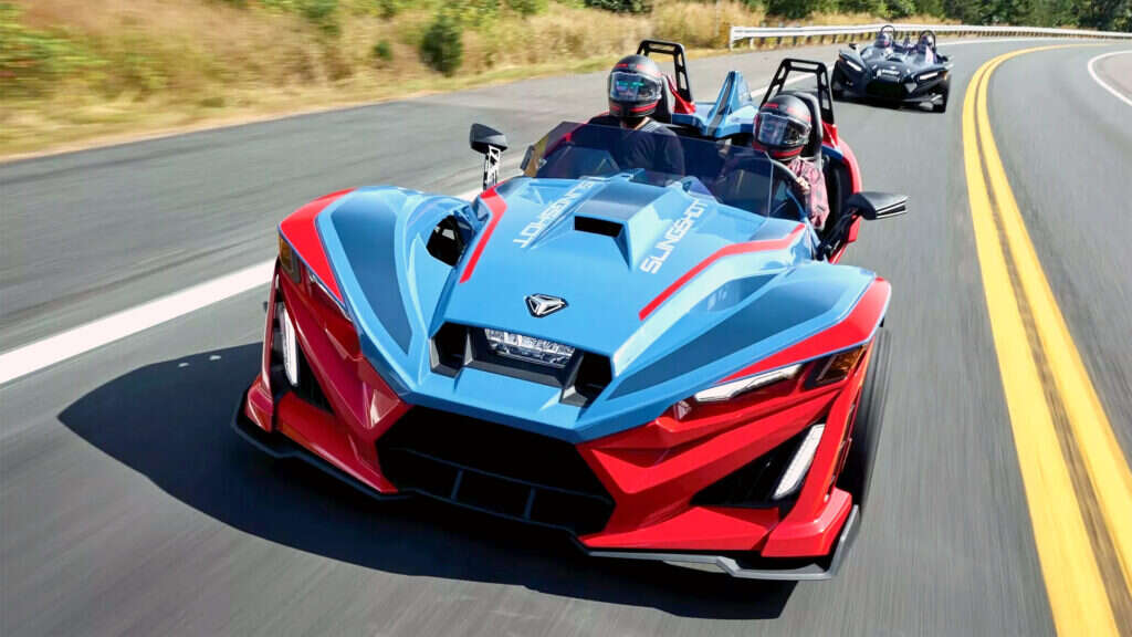 2025 Polaris Slingshot Marks 10 Years With Fresh Looks And Power Bump