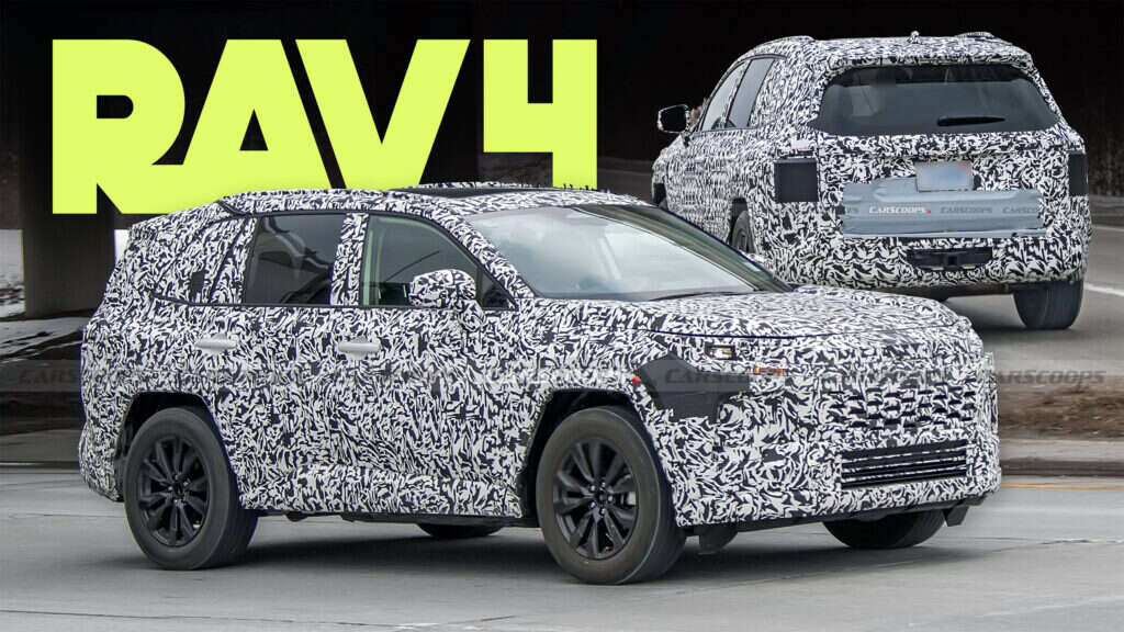 2026 Toyota RAV4 Spied In America