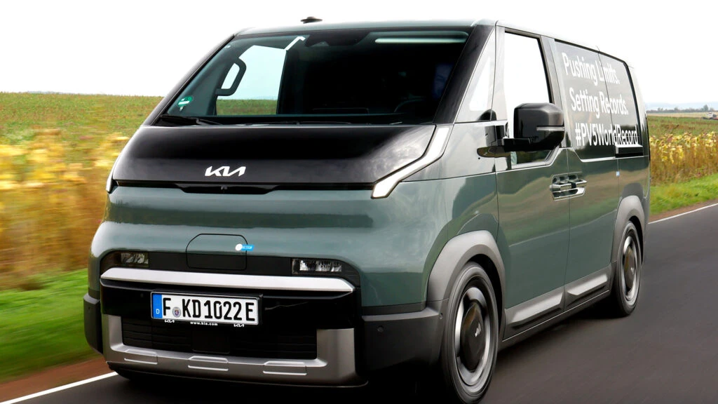 This Kia Electric Van Went Nearly Twice As Far As The Brochure Claimed