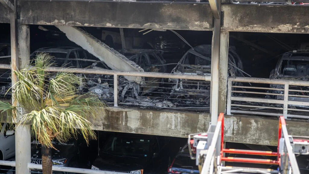 Mystery Blaze Devours 50 Cars At Florida Airport