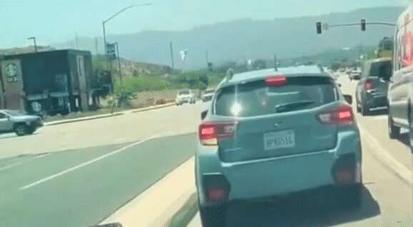 Police Cruiser Goes Airborne After Being T-Boned At LA Intersection, Miraculously No One Was Seriously Hurt