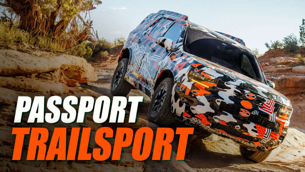 2026 Honda Passport Trailsport Teases Chunkier Design And Off-Road Agility