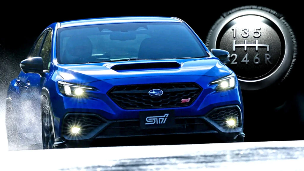 Japan Gets Its First Manual WRX STI This Generation, But Only 600 Will Drive One