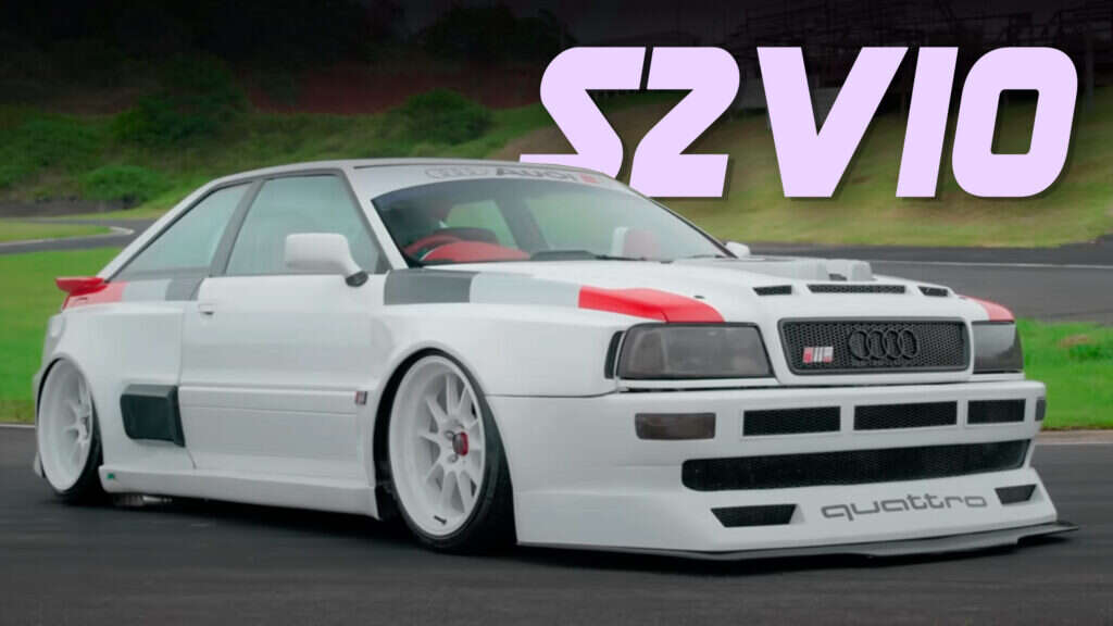 This Crazy Audi S2 In South Africa Has A V10 From An R8