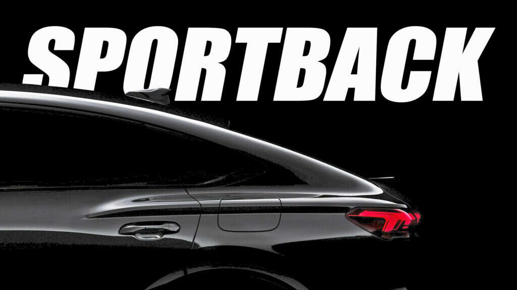 2025 Audi Q6 Sportback E-Tron Teases Sleek Roofline Ahead Of Paris Debut