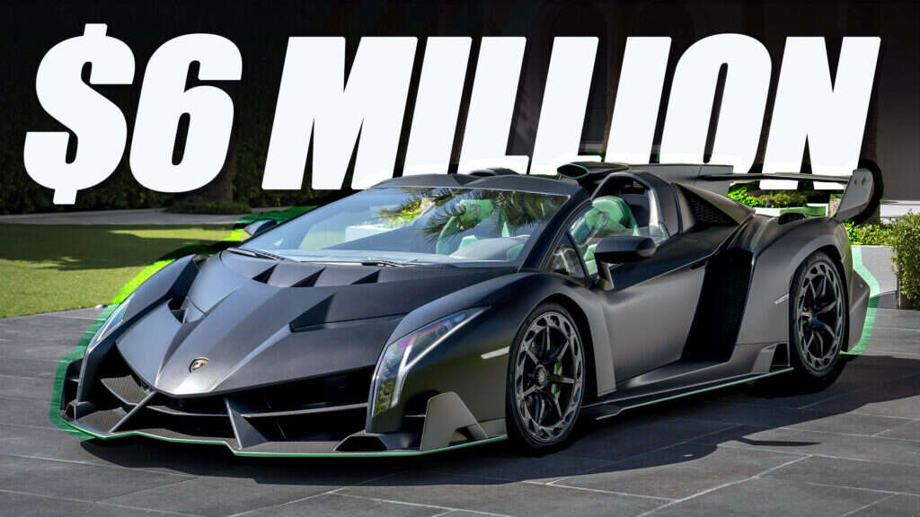 $6M Lamborghini Veneno Becomes Most Expensive Car Sold Online