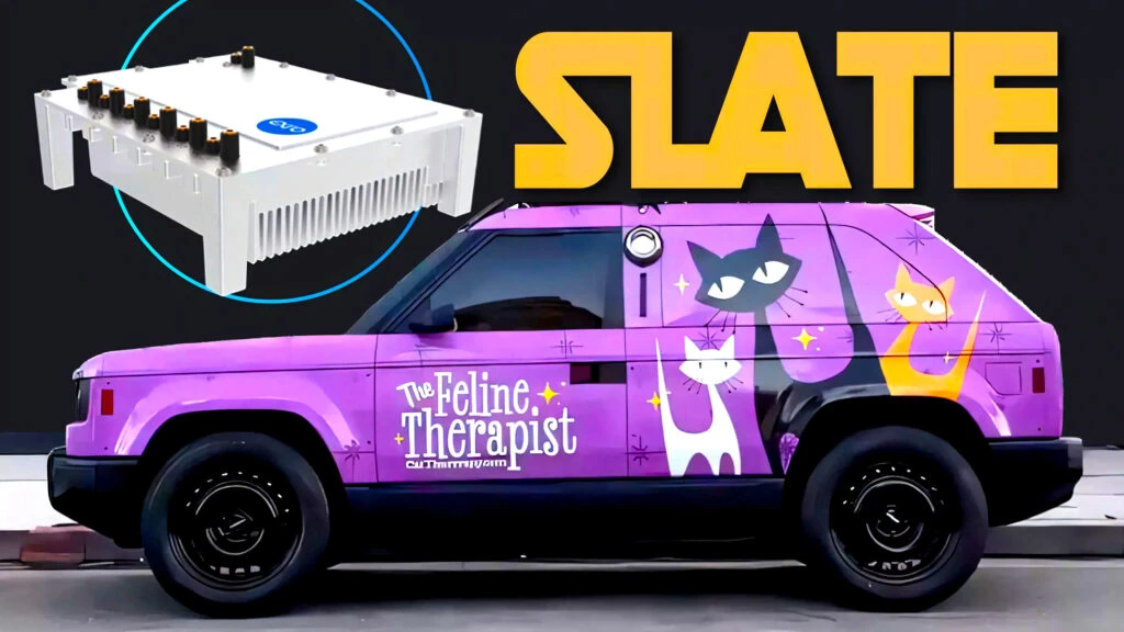 Bezos-Backed Slate EVs Could Fast-Charge At Home With Genius Canadian Tech