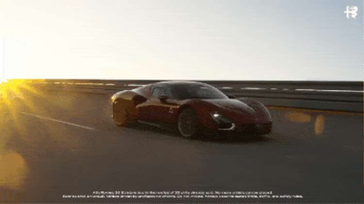 Watch An Alfa Romeo 33 Stradale Sing Its Way To 207 MPH